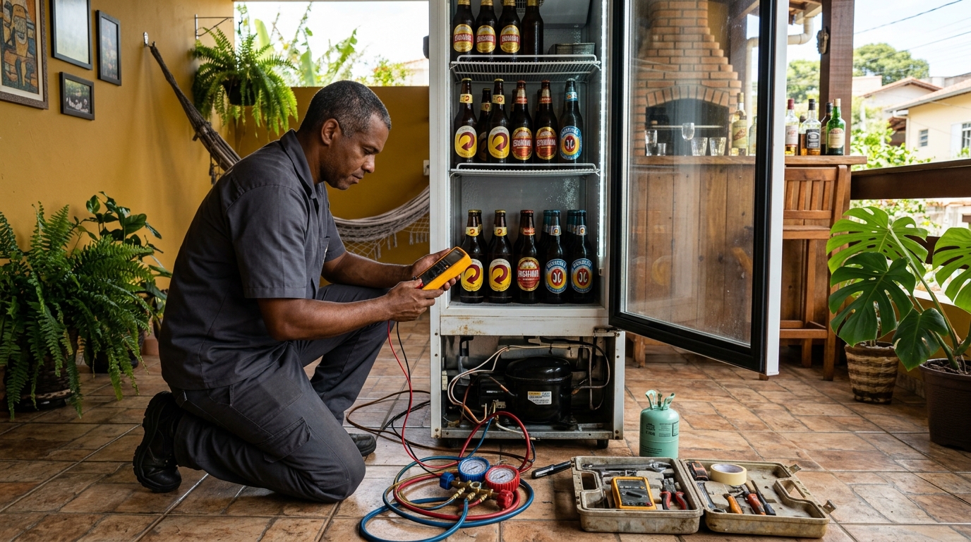 Reparo de Cervejeira Residencial em Montes Claros‑MG